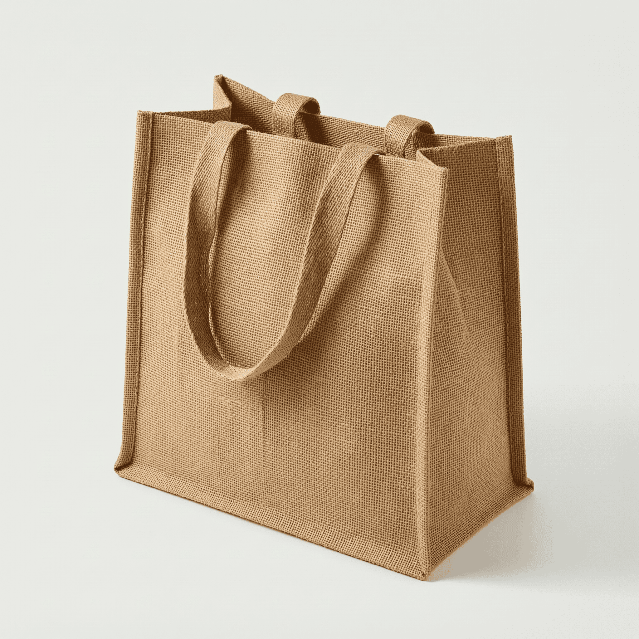 Jute Canvas Tote Bag — Natural, Sustainable & Fully Brandable