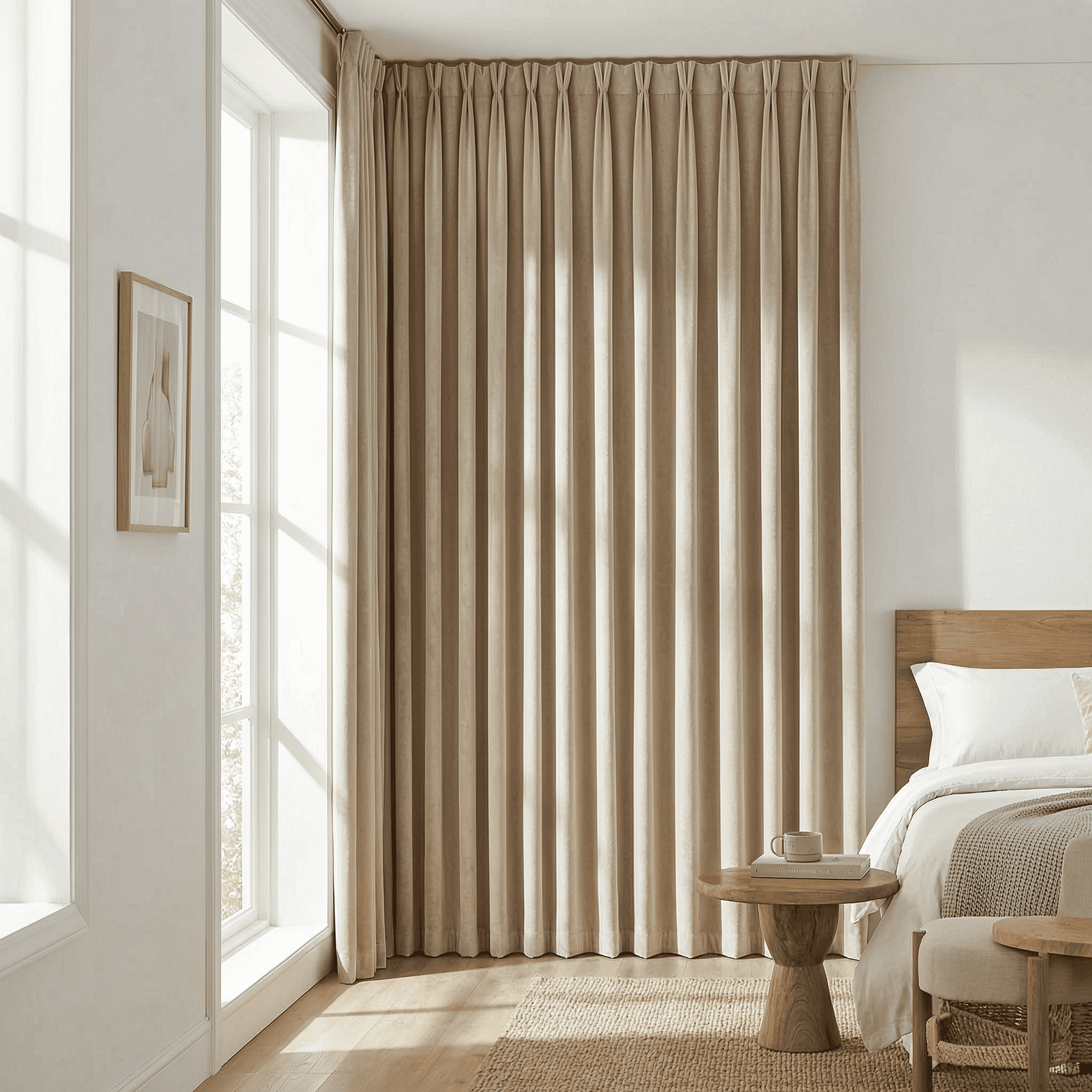 Hotel Main Curtains — Plain, Jacquard & Printed