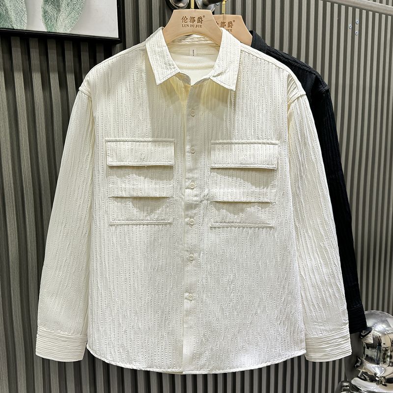Formal Style Double Pocket Shirt for Youngster hot Selling New Arrival
