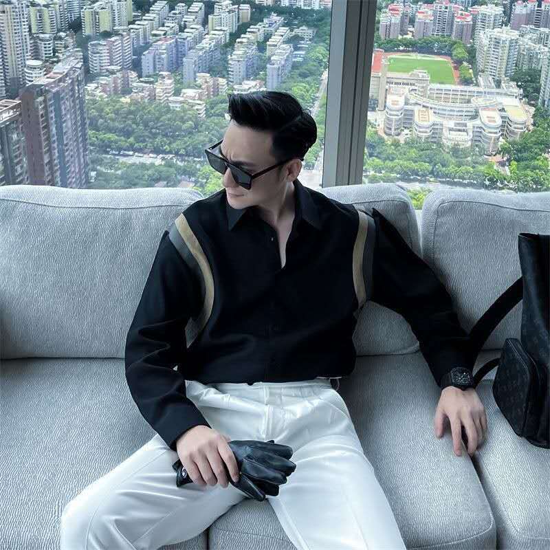 Designer Club Wear Classic Patch Cargo Shirt For Men Hot Selling in USA / Europe 2025