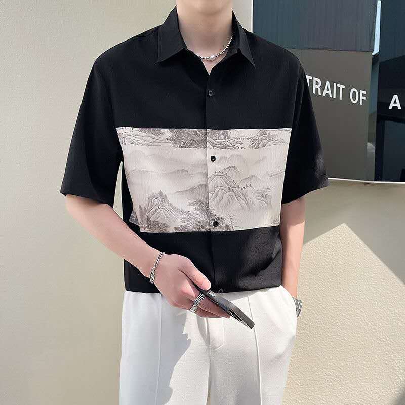 Printed Classic Shirt for Men New Arrival 2025