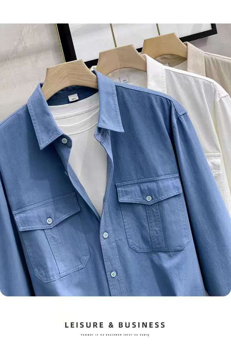 Classic Wear Denim Shirt Look for Men Best Selling 2025