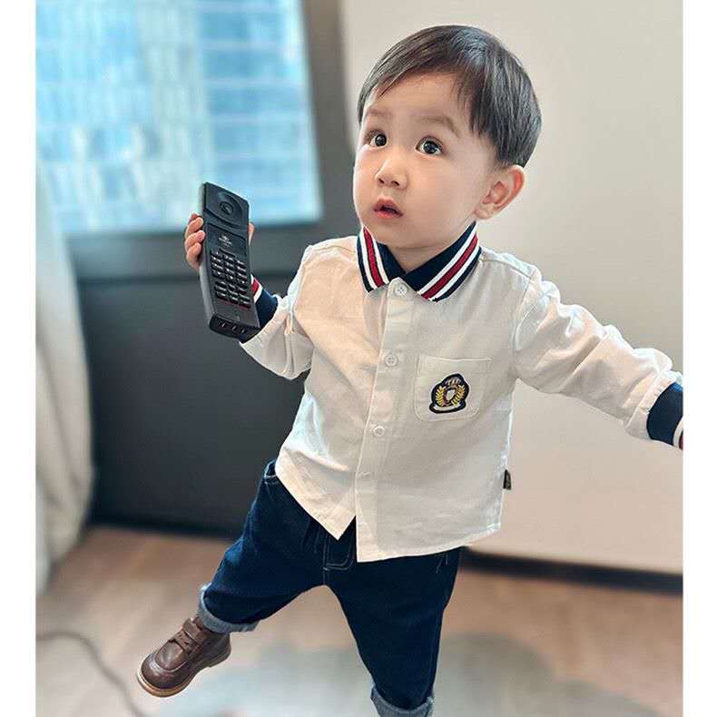 Classic Kids Wear Cotton Shirt Trending 2025