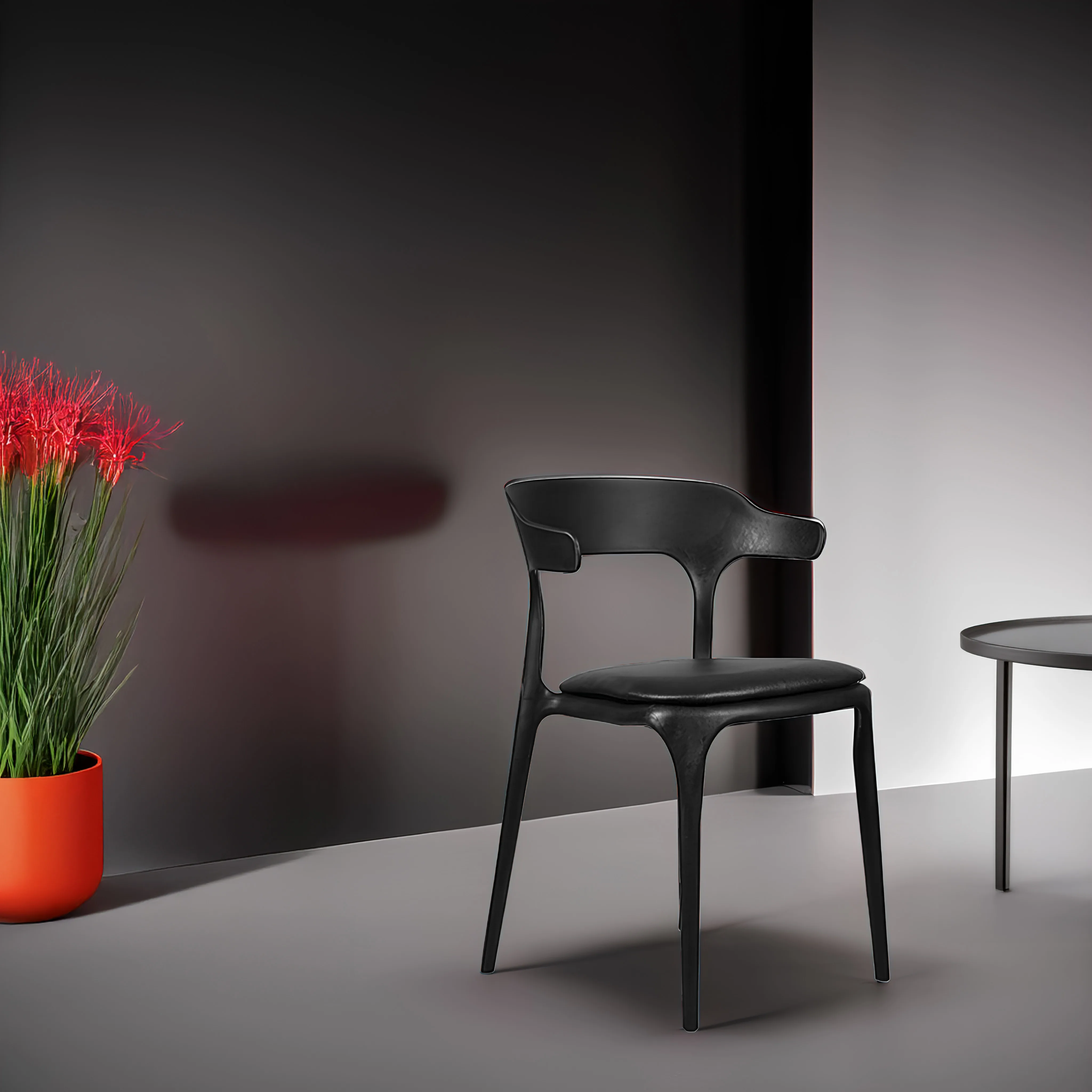 Cushion Moulded Chair Durable and Stylish Polypropylen New Model 2025 for Export