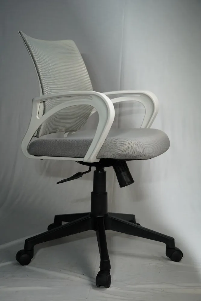 Grey Mesh Ergonomic Office Meeting Chair Medium mesh Back New Arrival 2025