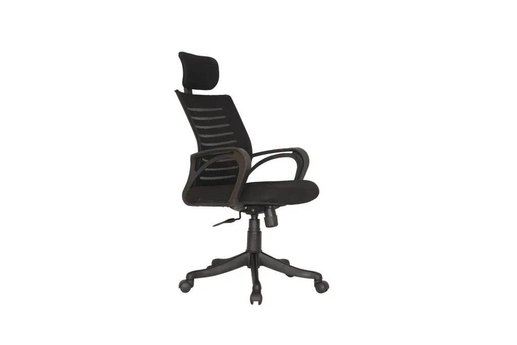 Honda Ergonomic High Back Premium Executive Boss Black Mesh Chair Head Rest High Durability Best Selling 2025