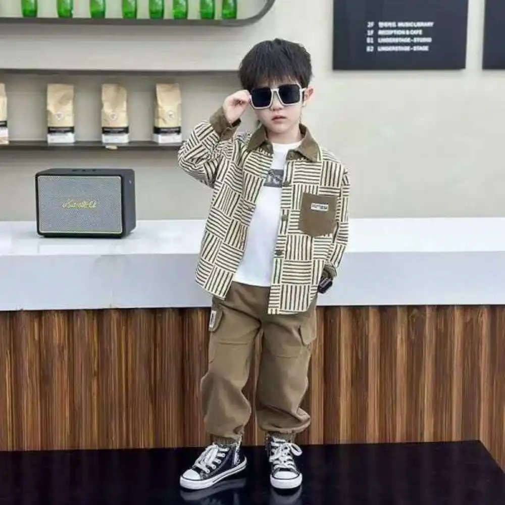 Classic Kids Wear Co-odset Cargo Co-odset New Arrival 2025