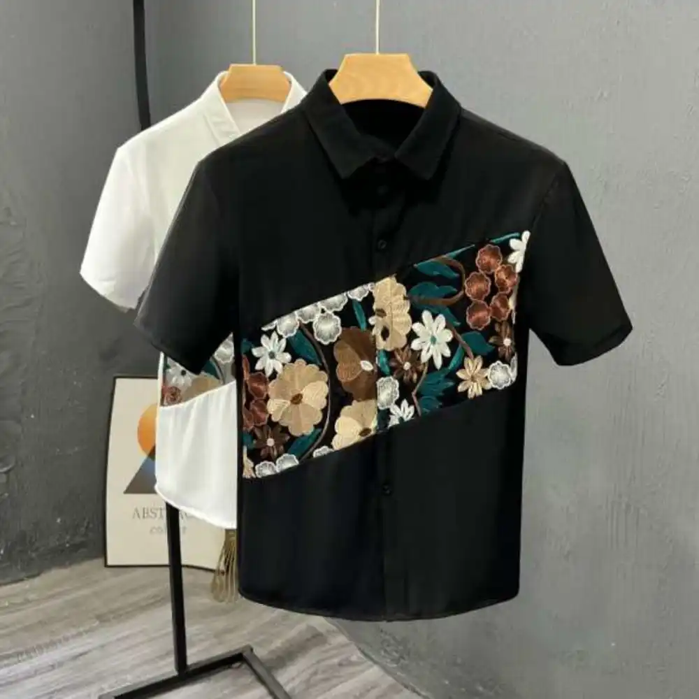 Floral Print Designer Shirt For Men Hot Selling